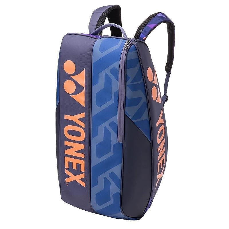Термобег YONEX PRO BAG Midnight Navy - 6 ракети – стилен тенис сак за 6 ракети и екипировка