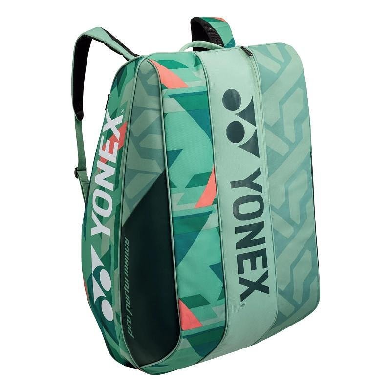 Thermobag YONEX PRO BAG Olive Green - 12 rackets, tennis bag for rackets and gear with backpack function