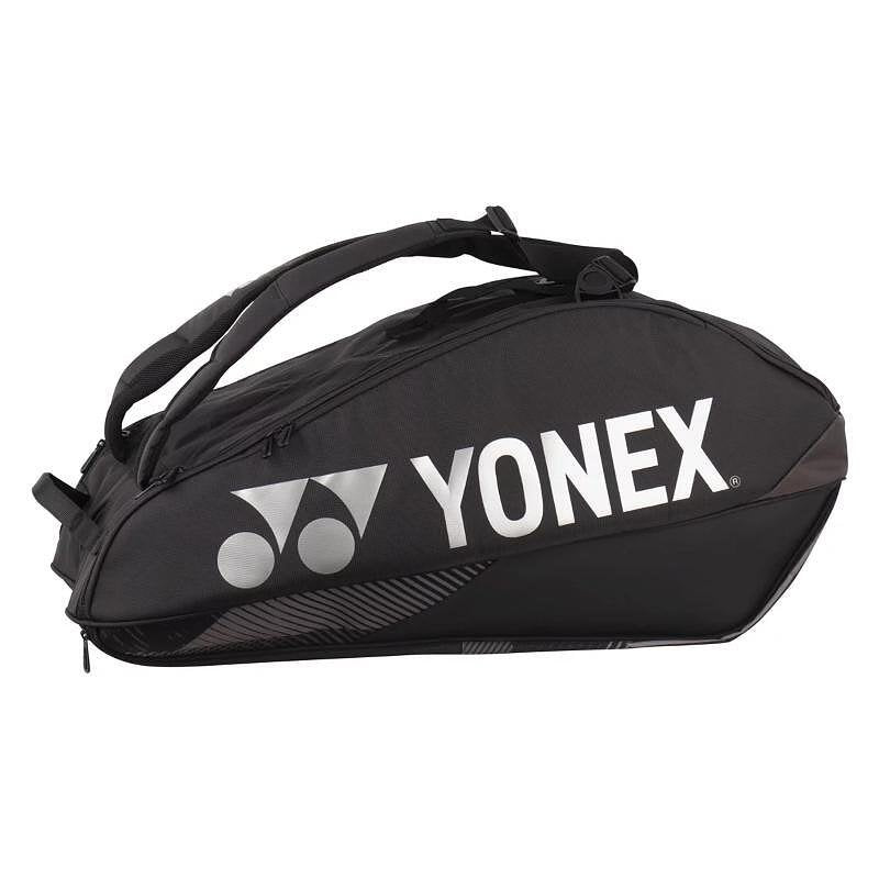 YONEX PRO BAG Thermal Bag Black - 6 racquets, black Yonex tennis bag for racquets, clothes and accessories