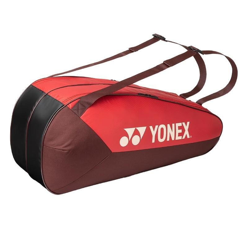 Термобег YONEX TEAM Ruby Red - 6 ракети, тенис сакове за комфорт и защита на тенис екипировка