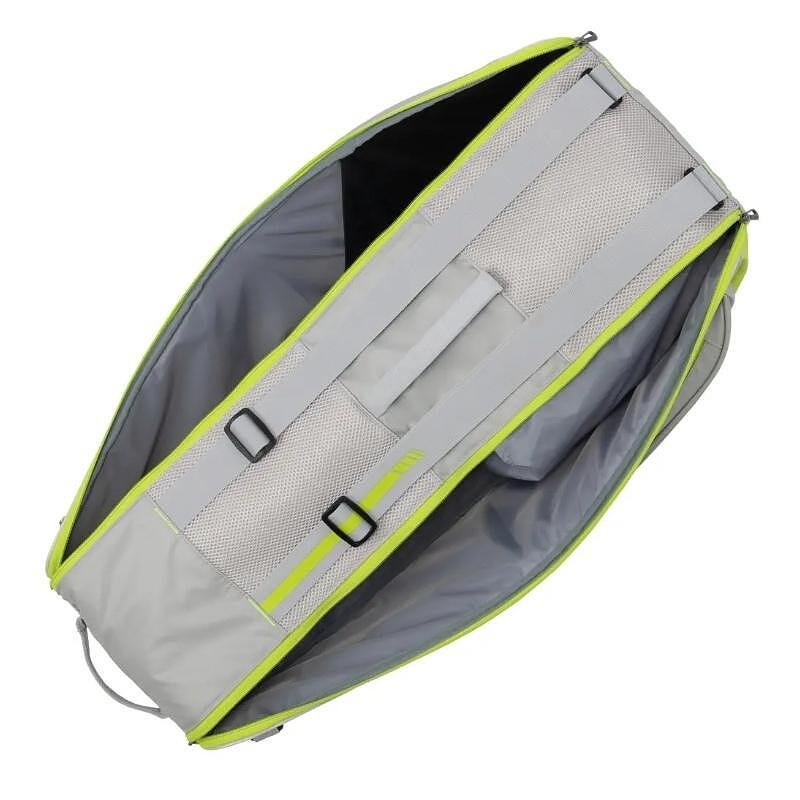 Термобег за бадминтон Yonex Club VA 6 Pcs Grayish Beige - стилен сак за 6 ракети и тенис екипировка.