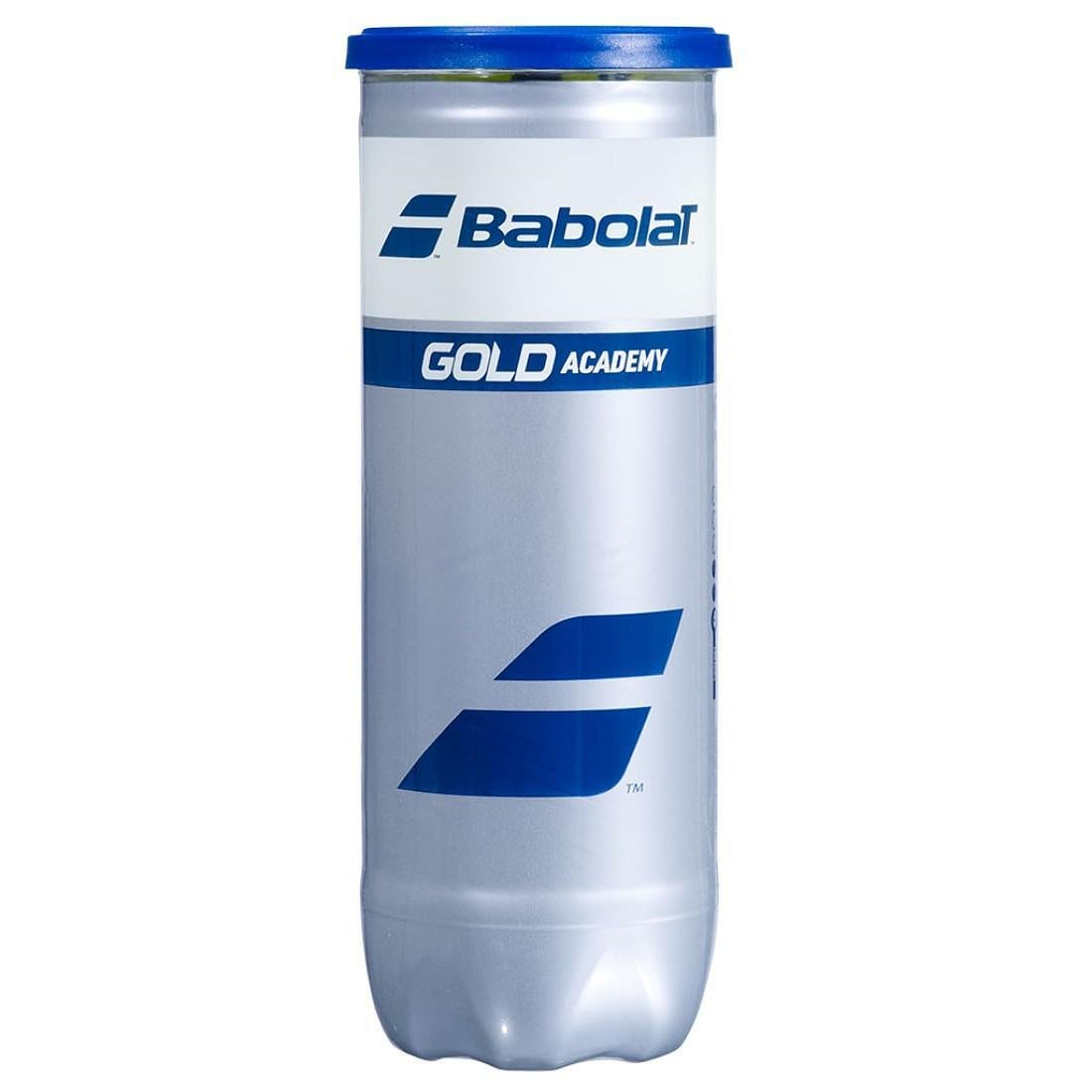 Топки Babolat GOLD ACADEMY X3 без налягане, издръжливи топки за тенис с по-дълъг срок на употреба.