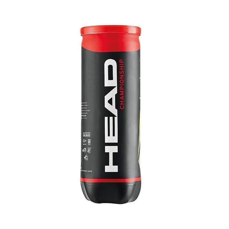 HEAD CHAMPIONSHIP Tennis Balls x3