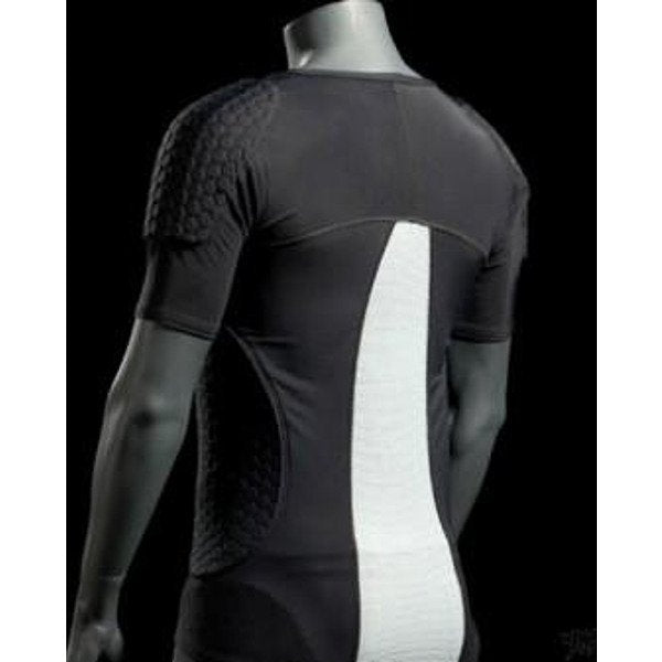 McDAVID short-sleeve goalkeeper shirt, compression shirt with HexPad protection and UltraHDC technology