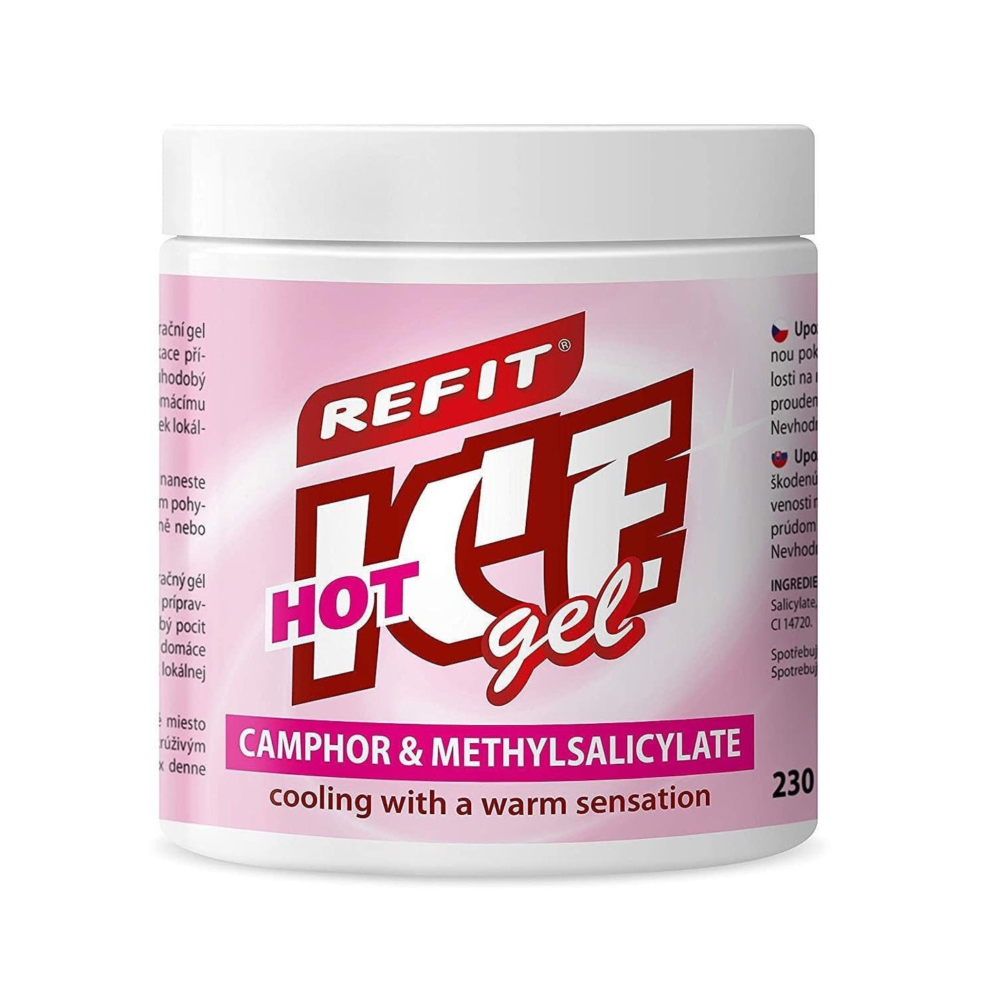 Gel încălzitor Refit Ice Gel Camfor & Salicilat de metil 230 ml
